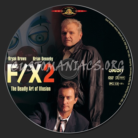 F/x2 dvd label