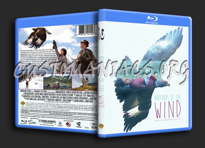 Brothers of the Wind blu-ray cover