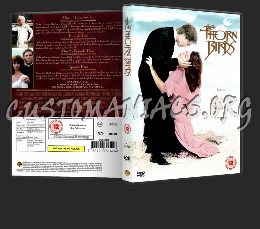 The Thorn Birds dvd cover