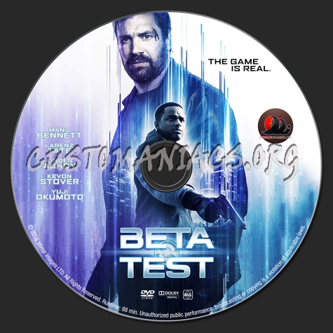 Beta Test dvd label