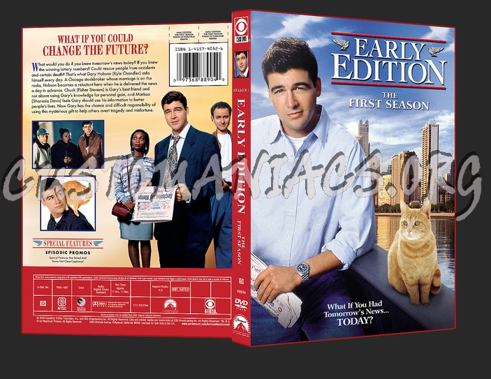 Early Edition Season 1 dvd cover