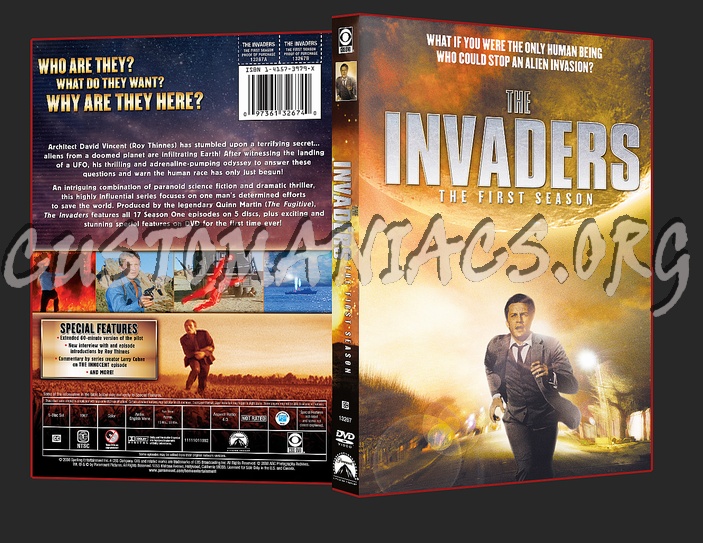 The Invaders Season 1 dvd cover