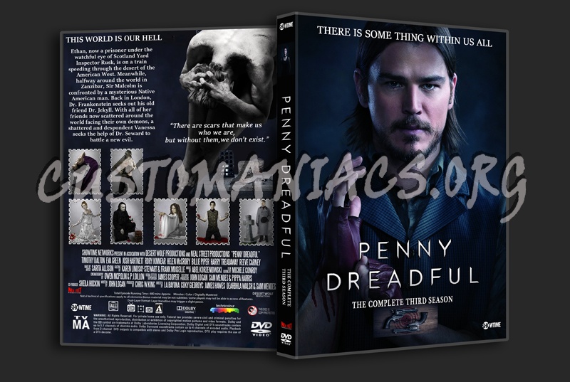 Penny Dreadful Season 3 dvd cover