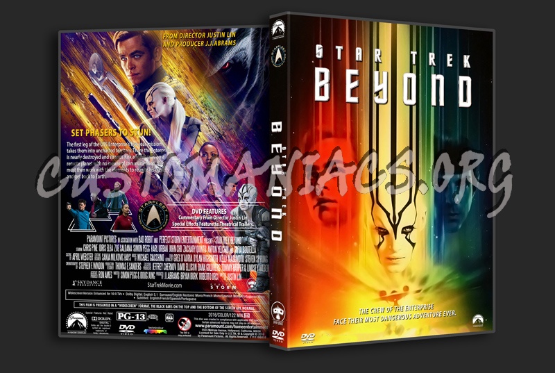 Star Trek Beyond dvd cover