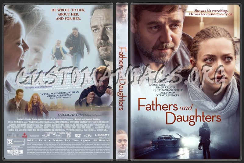Fathers And Daughters dvd cover
