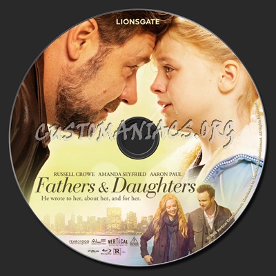 Fathers And Daughters blu-ray label