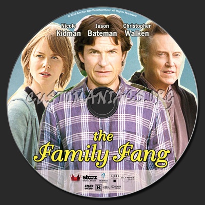 The Family Fang dvd label