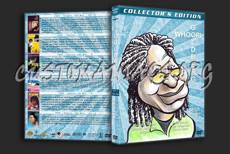 Whoopi Goldberg Collection - Set 1 (1985-1988) dvd cover