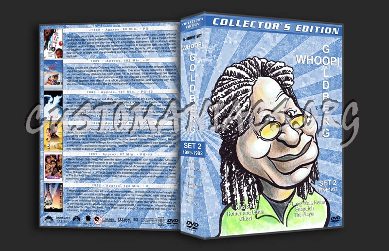 Whoopi Goldberg Collection - Set 2 (1989-1992) dvd cover