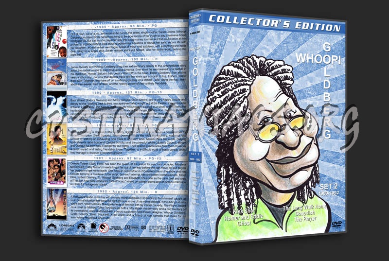 Whoopi Goldberg Collection - Set 2 (1989-1992) dvd cover