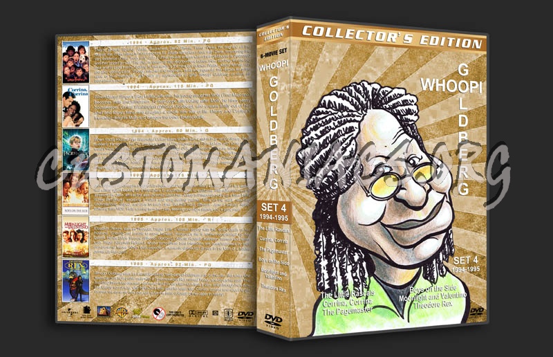 Whoopi Goldberg Collection - Set 4 (1994-1995) dvd cover