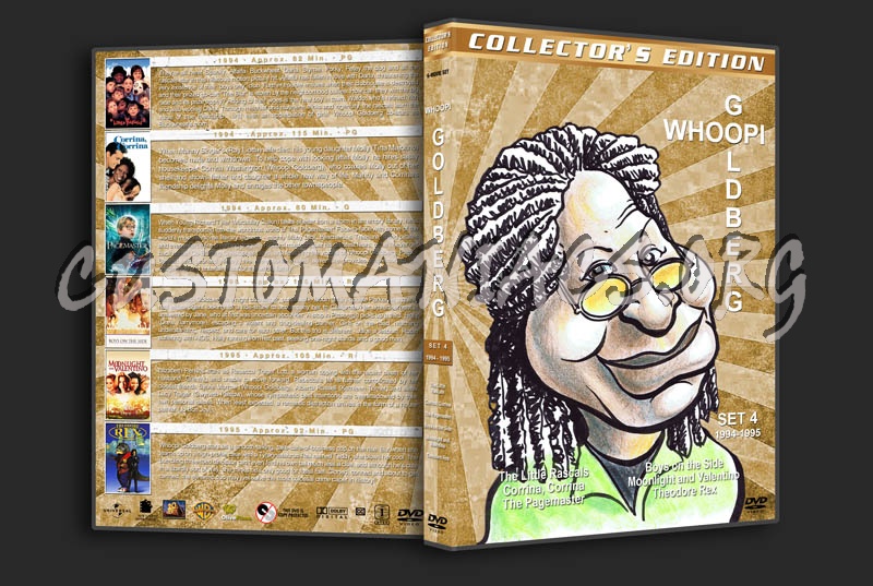 Whoopi Goldberg Collection - Set 4 (1994-1995) dvd cover