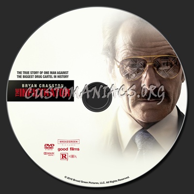 The Infiltrator (2016) dvd label