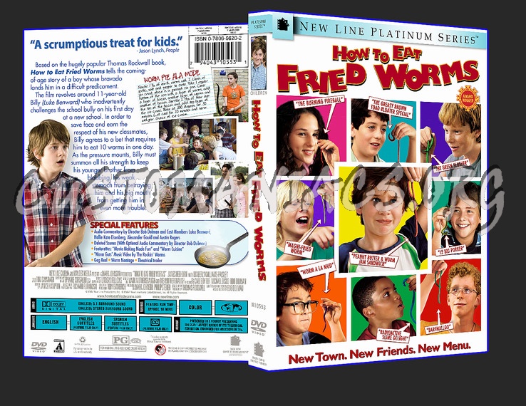 How To Eat Fried Worms dvd cover