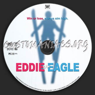 Eddie the Eagle dvd label