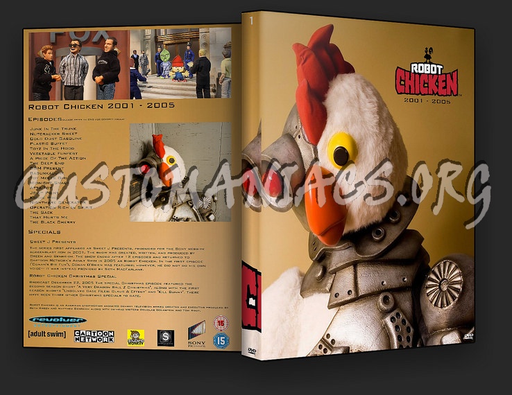 Robot Chicken dvd cover