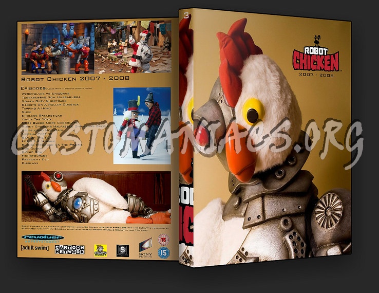 Robot Chicken dvd cover