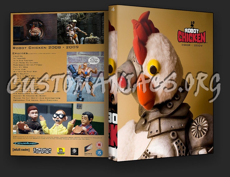 Robot Chicken dvd cover