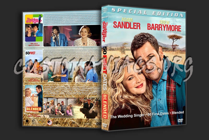 Adam Sandler / Drew Barrymore Triple Feature dvd cover