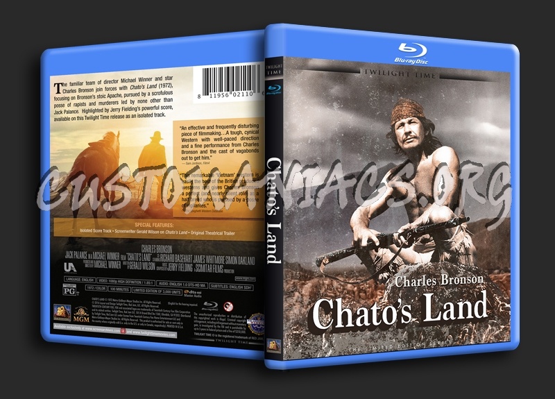 Chato's Land blu-ray cover