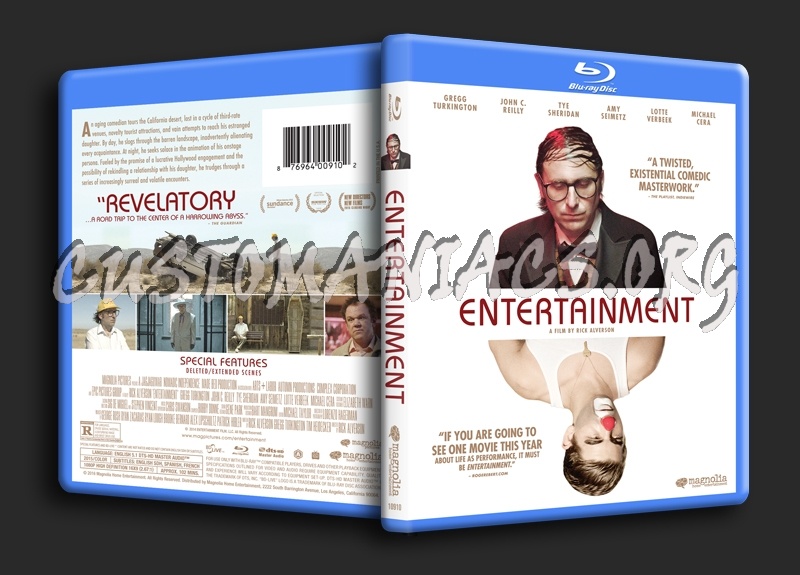 Entertainment blu-ray cover