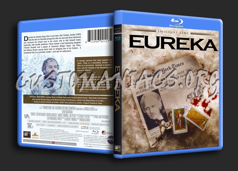 Eureka blu-ray cover
