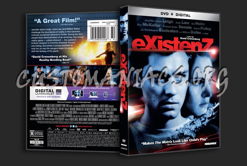 Existenz dvd cover