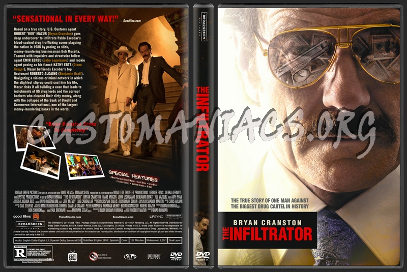 The Infiltrator (2016) dvd cover