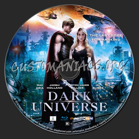 Dark Universe (aka: God of Thunder) blu-ray label