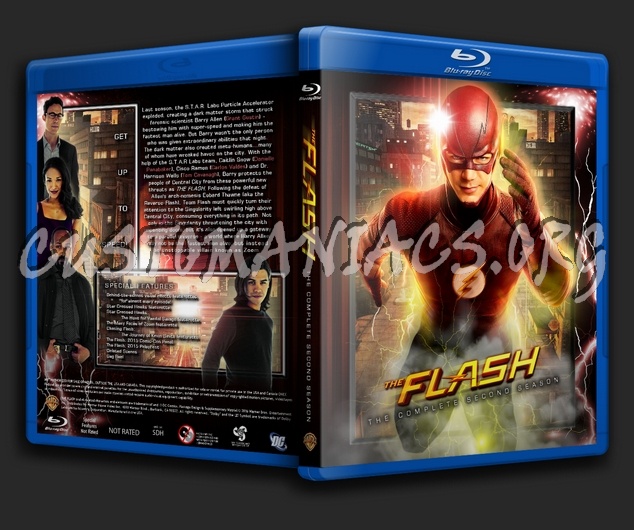 The Flash (2014) - Season 2 blu-ray cover