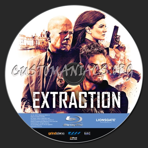 Extraction blu-ray label