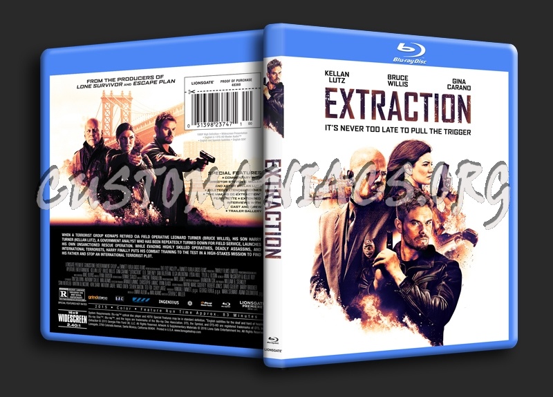 Extraction blu-ray cover