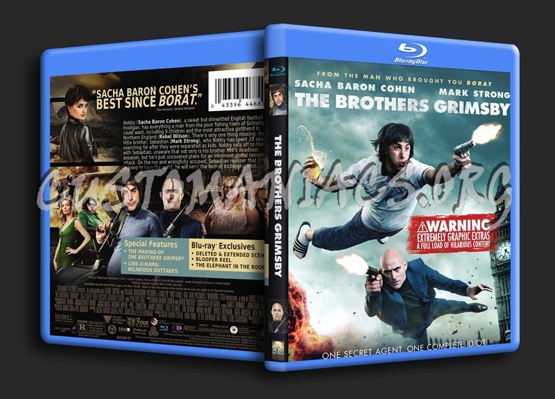The Brothers Grimsby blu-ray cover