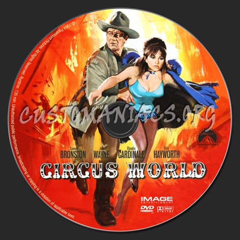 Circus World dvd label