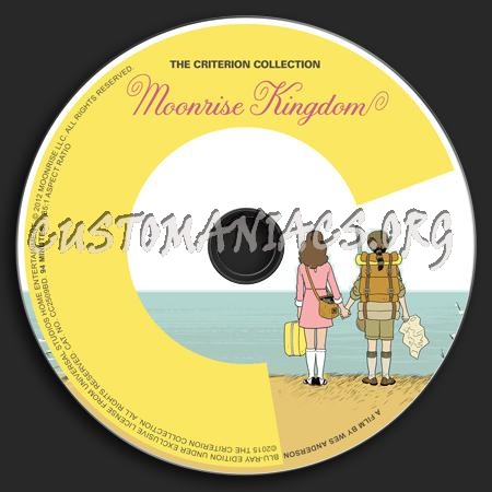 776 - Moonrise Kingdom dvd label