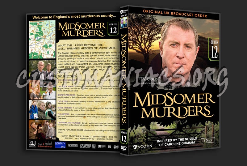 Midsomer Murders - Series 1-18 dvd cover