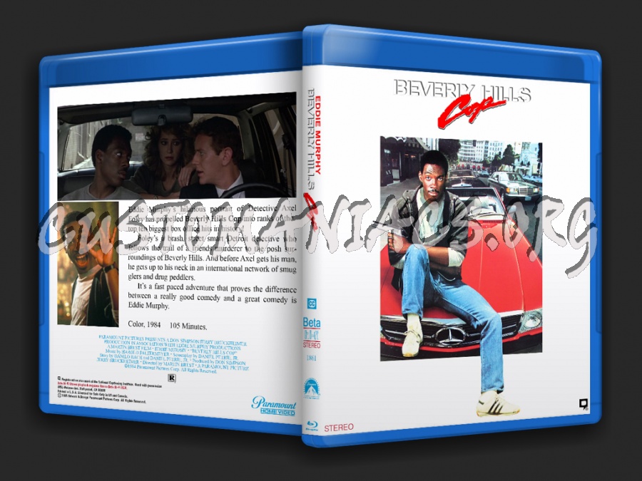 Beverly Hills Cop blu-ray cover