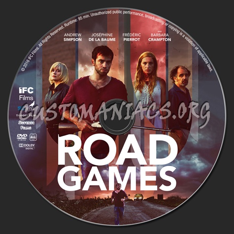 Road Games dvd label