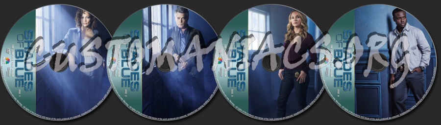 Shades Of Blue Season 1 dvd label