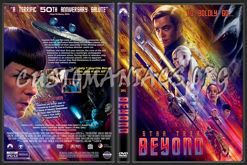 Star Trek Beyond dvd cover