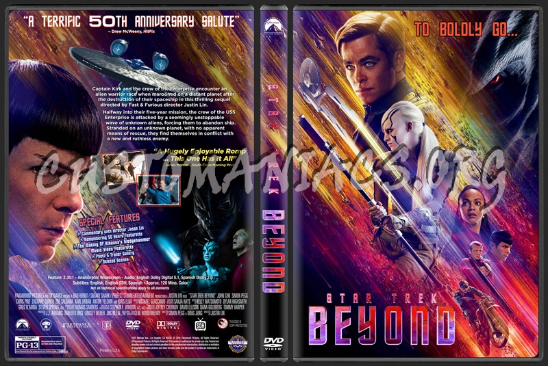 Star Trek Beyond dvd cover