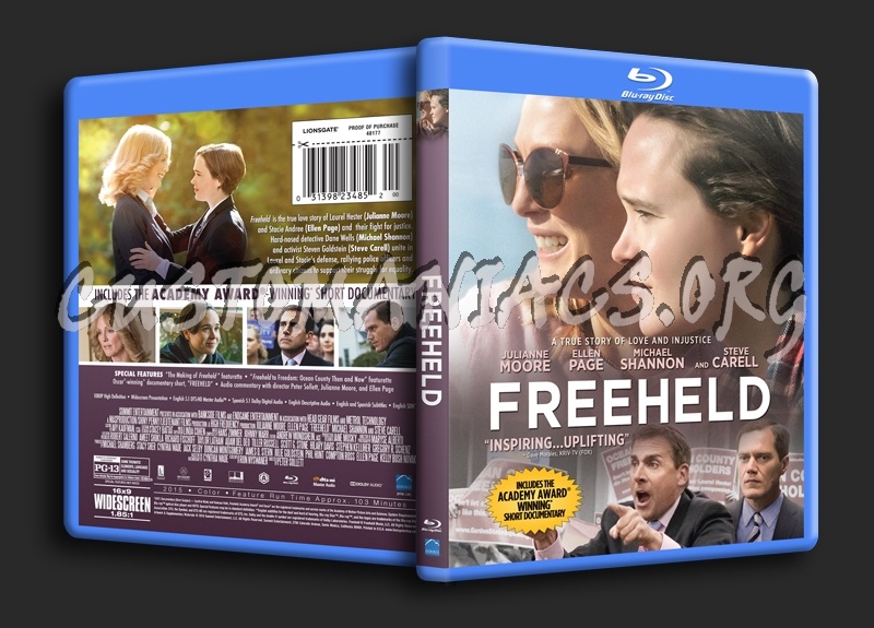 Freeheld blu-ray cover