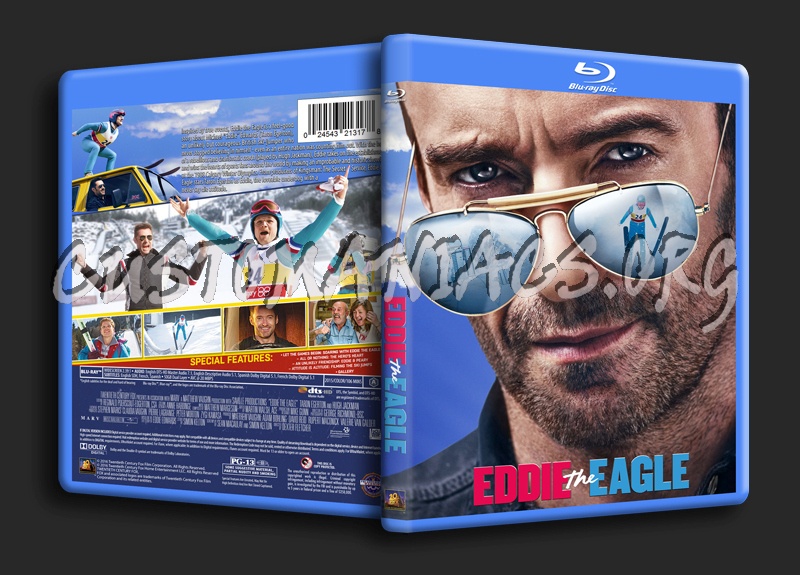 Eddie the Eagle blu-ray cover