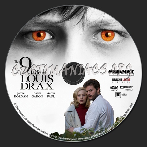 The 9th Life of Louis Drax dvd label