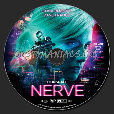 Nerve dvd label