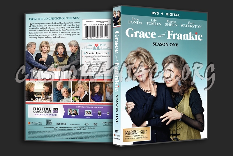 Grace and Frankie Season 1 dvd cover