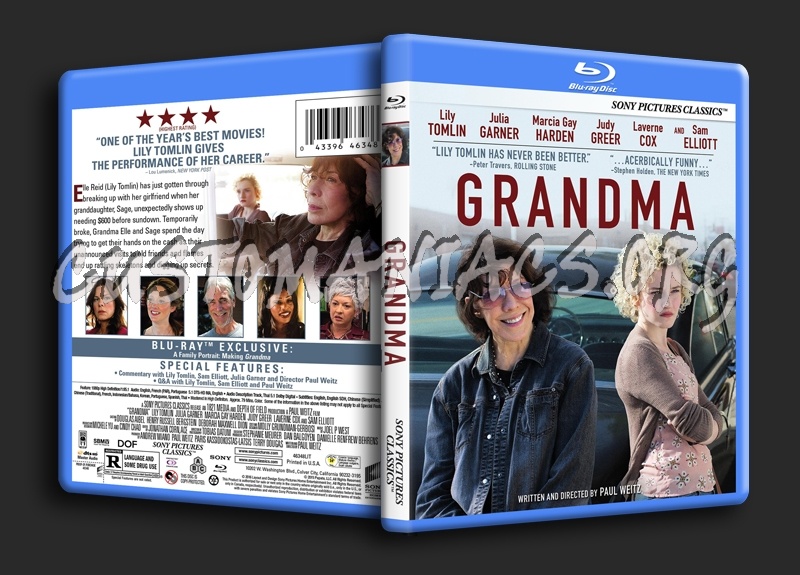 Grandma blu-ray cover