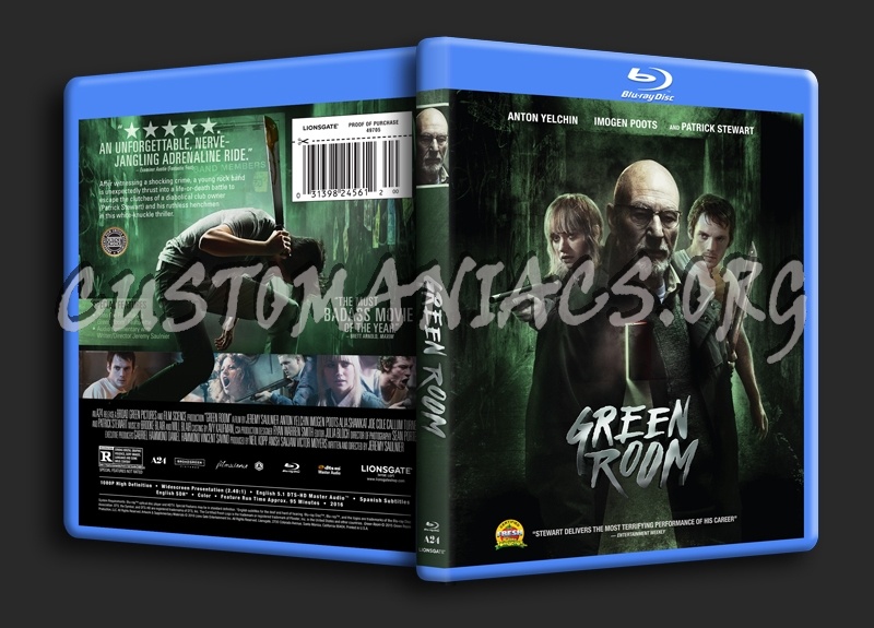 Green Room blu-ray cover