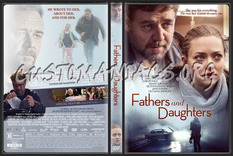 Fathers And Daughters dvd cover