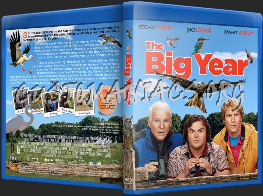 The Big Year blu-ray cover